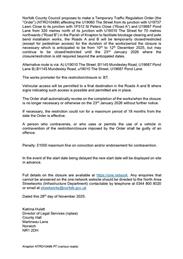 Temporary Road Closure