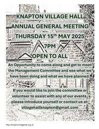 Knapton Village Hall AGM