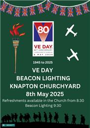 VE DAY BEACON LIGHTING
