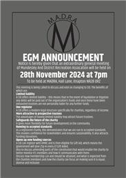 MADRA EGM